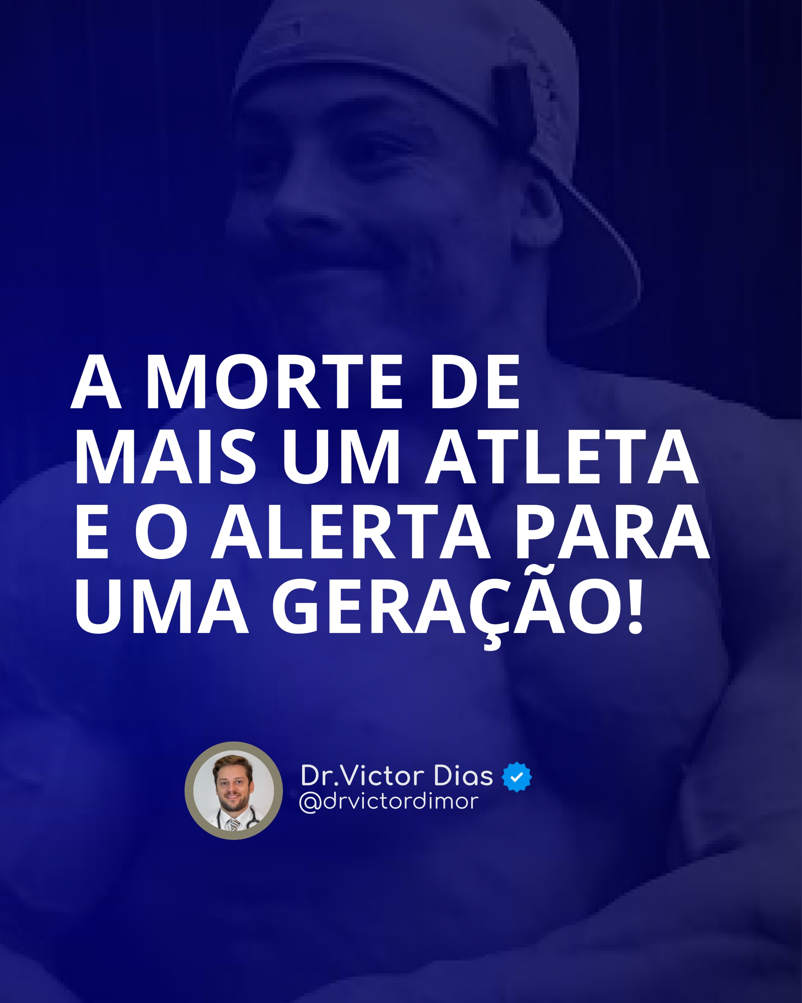 A morte do fisiculturista Gabriel Ganley gerou enorme comoção e também um alerta importante sobre os riscos do uso abusivo e indiscriminado de hormônios e substâncias para performance física.

Antes de qualquer coisa, deixo aqui meu respeito à família e amigos. Trata-se de uma perda extremamente triste.

Mas como médico, acredito que precisamos falar sobre algo que vem sendo banalizado nas redes sociais: protocolos extremos não significam saúde.

Muitas pessoas enxergam apenas o resultado estético, mas não veem a pressão arterial elevada, as alterações cardíacas, hepáticas, metabólicas e o desgaste silencioso que o corpo sofre ao longo do tempo.

Segundo as informações divulgadas, a causa da morte foi relacionada a uma cardiomiopatia hipertrófica, condição cardíaca que pode ser agravada por sobrecargas cardiovasculares importantes e uso inadequado de substâncias.

Sou favorável à melhora da composição corporal, da longevidade e da performance, mas isso precisa acontecer com responsabilidade, individualização, exames e acompanhamento médico sério. Nenhum shape vale mais do que sua saúde!

Dr. Victor Dias - CRM 174268