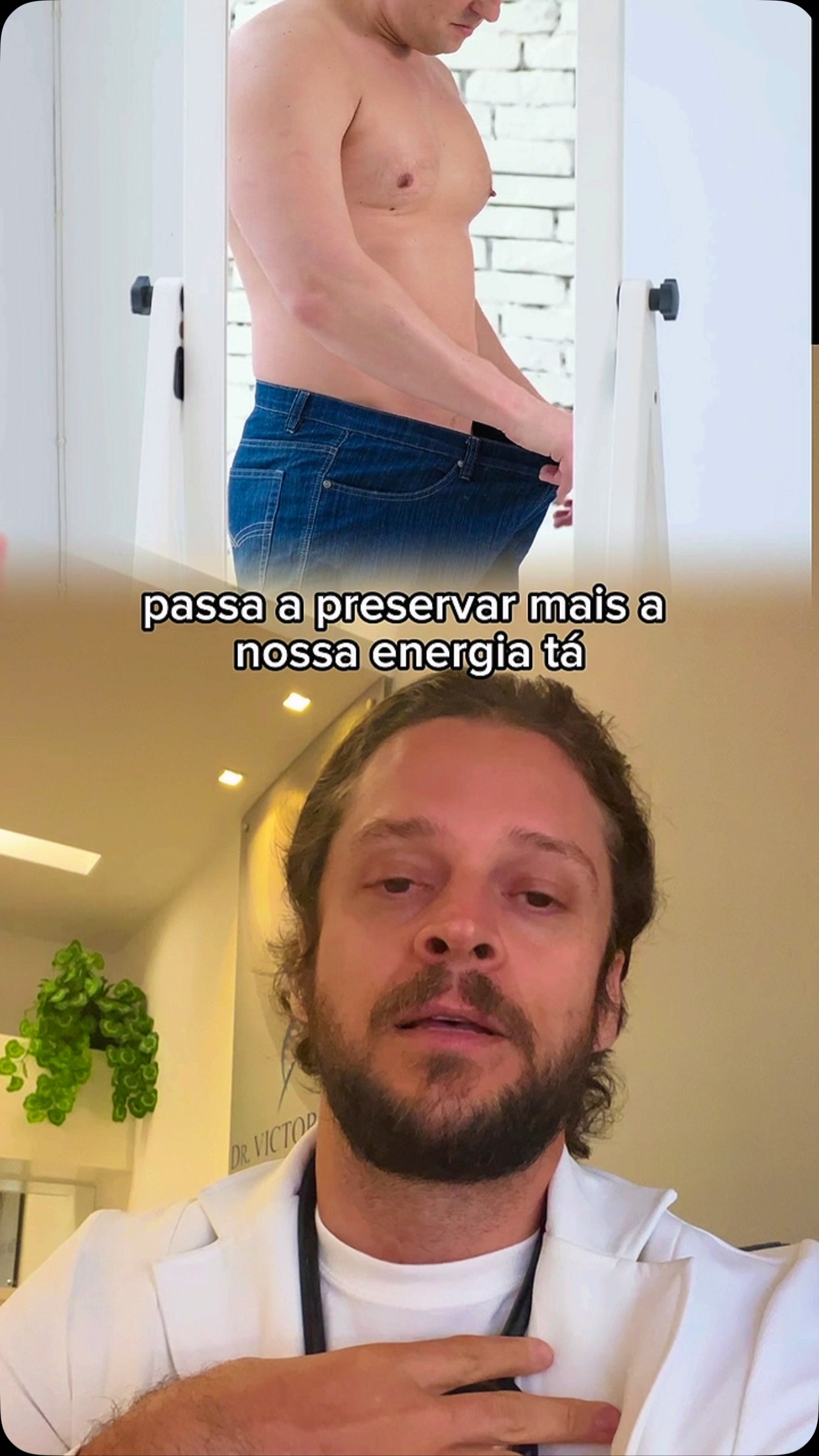 “Eu como pouco e mesmo assim não emagreço.”

Essa é uma frase que escuto com frequência no consultório.

E, em alguns casos, o problema não é simplesmente “comer demais”. Quando o corpo é submetido por muito tempo à mesma restrição alimentar, ele pode responder reduzindo o gasto energético e aumentando a eficiência com que utiliza a energia disponível.

É a chamada adaptação metabólica.

Isso não significa que o metabolismo “parou”, mas pode significar que insistir indefinidamente na mesma estratégia deixou de ser a melhor estratégia.

Se você conhece alguém que vive dizendo “eu quase não como e não consigo emagrecer”, envie este vídeo para essa pessoa. Beijos do doc 💙

#Emagrecimento #Metabolismo #Nutrologia #SaúdeMetabólica